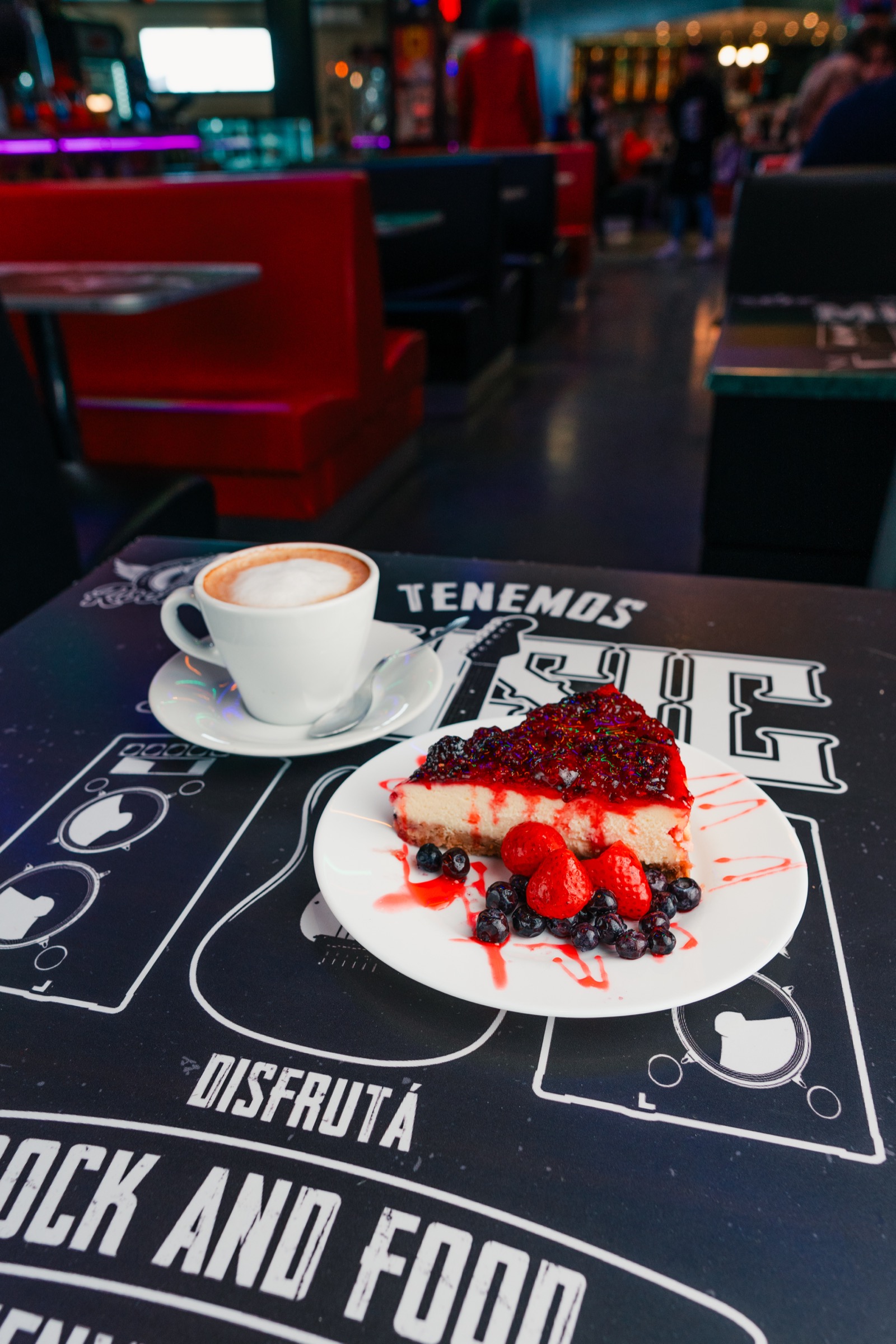 Café con Leche + Cheesecake