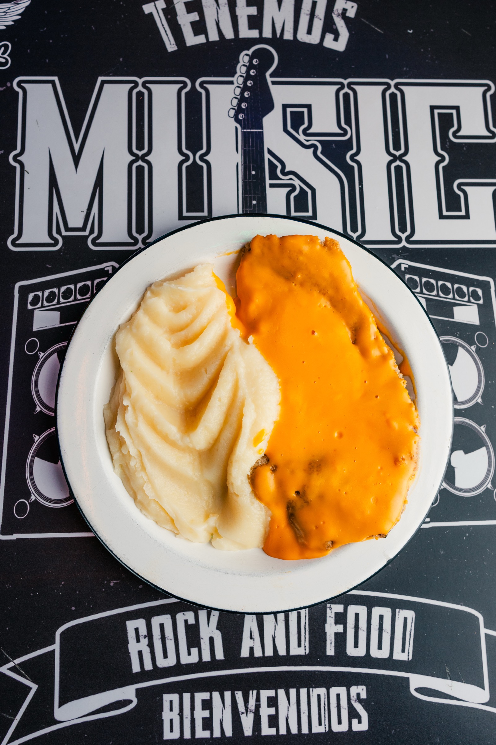Milanesa al Cheddar